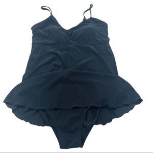 Motherhood Black One Piece Swimsuit Size Medium